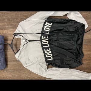 Athletic cover up jacket
